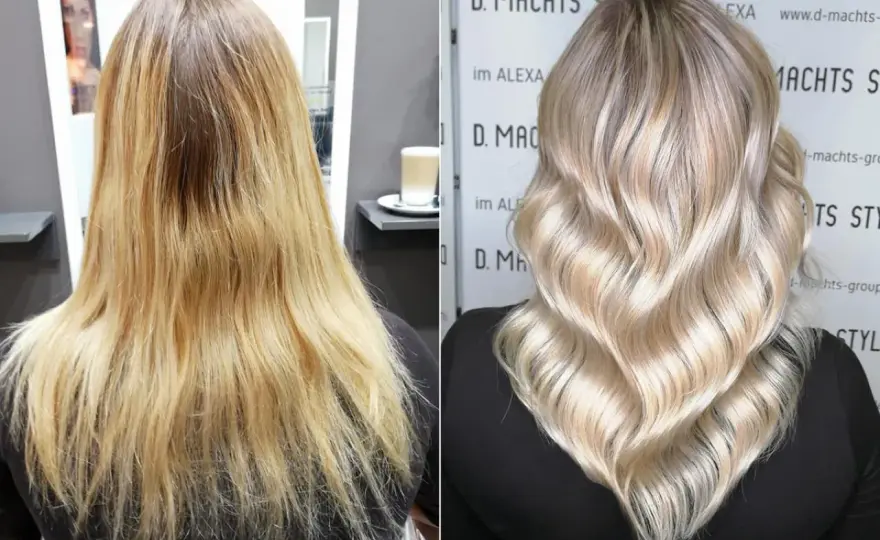 Gelbstich im Blond? So rettest du dein kühles Haar