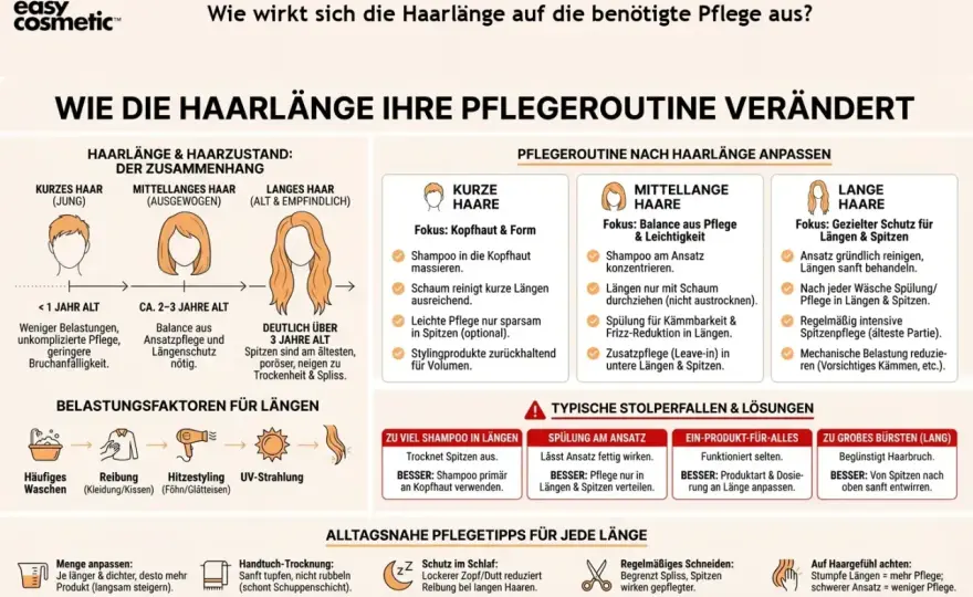 Normales Haar richtig pflegen und im Gleichgewicht halten