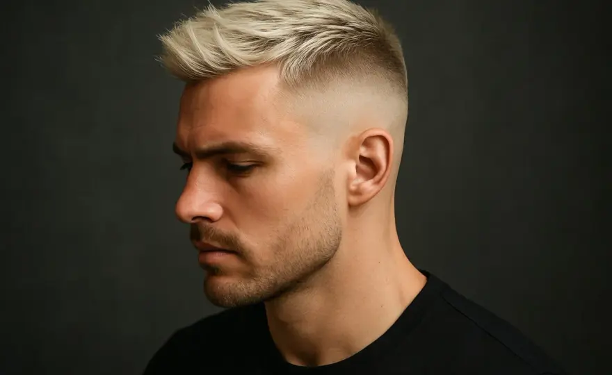 Mid Fade blond - So wird dein Look wirklich stark