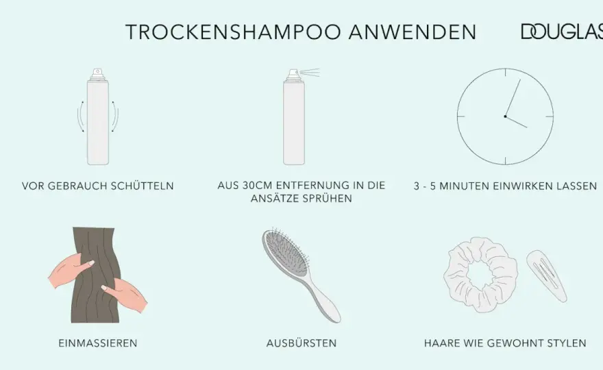 Trockenshampoo richtig anwenden - Frischer Ansatz, kein Schleier