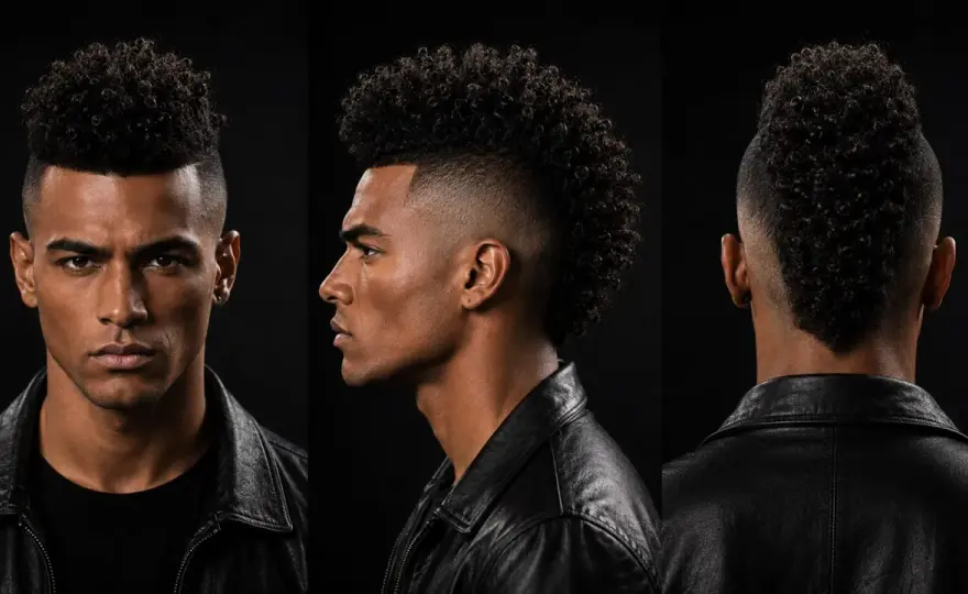 Kurzer Mohawk - Finde deinen perfekten Style für den Alltag